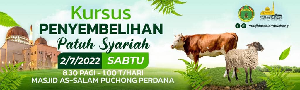 Program Kursus Penyembelihan Patuh Syariah tahun 2022